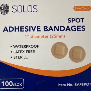 Adhesive Bandage, Spot, 1"